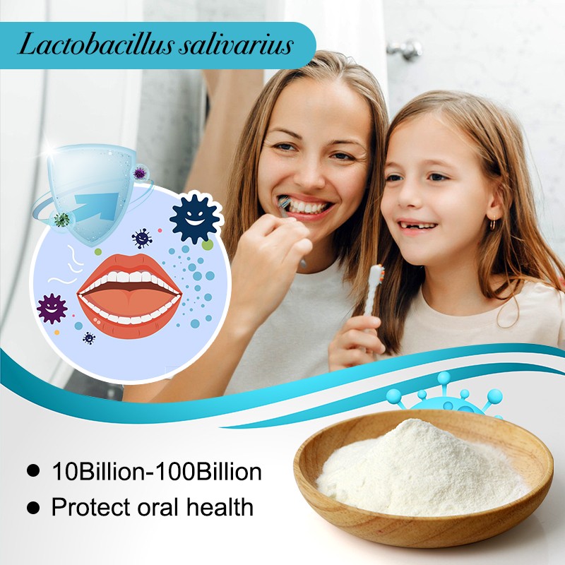 AMULYN Oral Health Care White Powder Probiotics Lactobacillus Salivarius Supplement