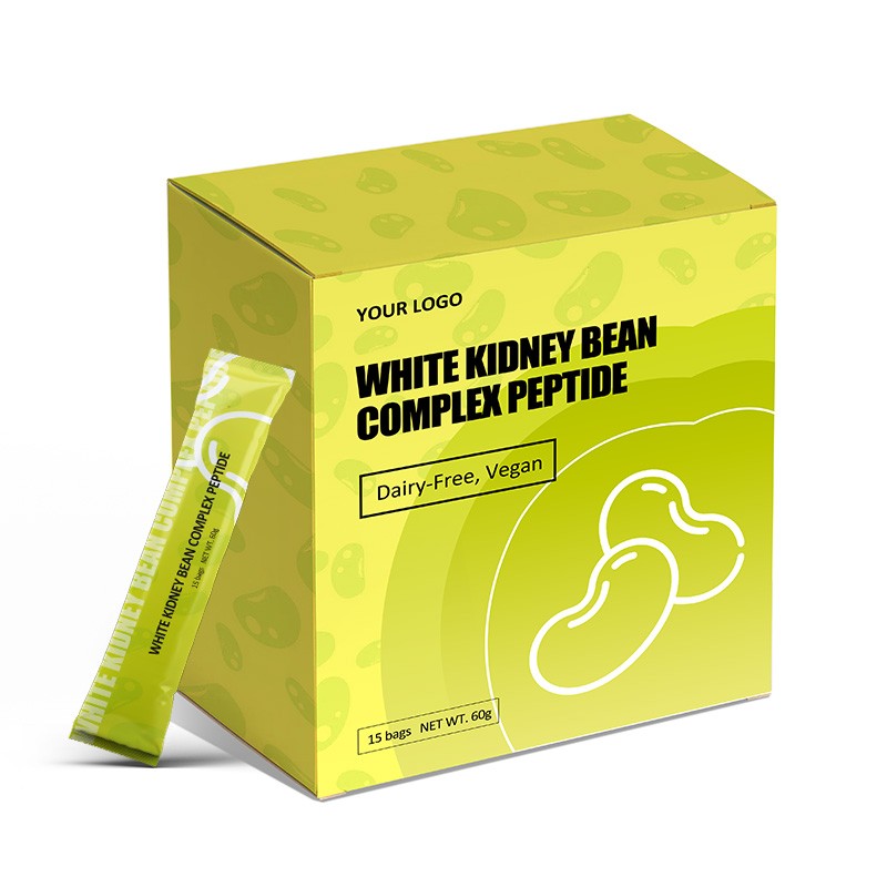 AMULYN Private Label Solid Drinks Natural White Kidney Bean Extract Complex Peptide Weight Control Drinks