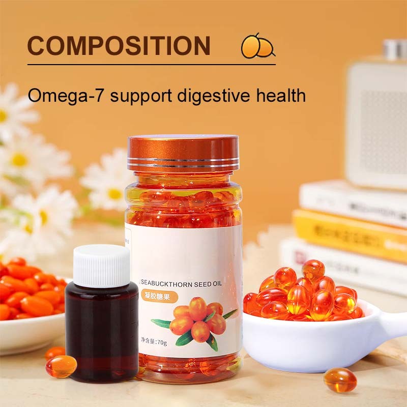 100% Pure Sea Buckthorn Seed Fruit Oil CO2 Omega 7 Sea Buckthorn Oil
