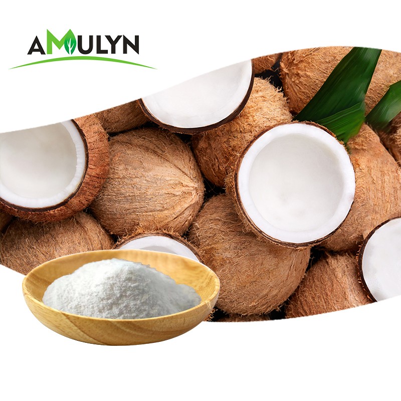 AMULYN Natural Coconut Extract Powder Fitness Supplement with High Protein Content Food Additive Coconut Protein Powder