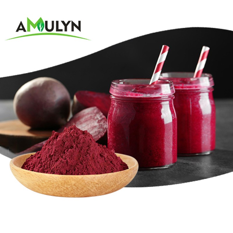 Factory Supply Wholesale 100% Natural Spray Dried Beet Root Powder for Making Healthy Drinks