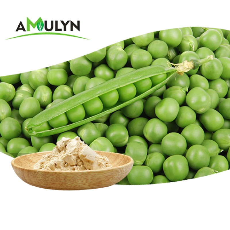 100% Organic Hydrolyzed Pea Protein Peptides Food Grade Organic Pea Protein Peptide Concentrate Powder