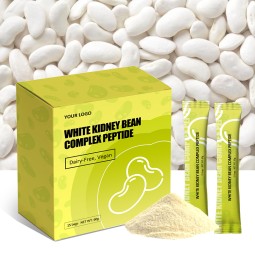 AMULYN Private Label Solid Drinks Natural White Kidney Bean Extract Complex Peptide Weight Control Drinks