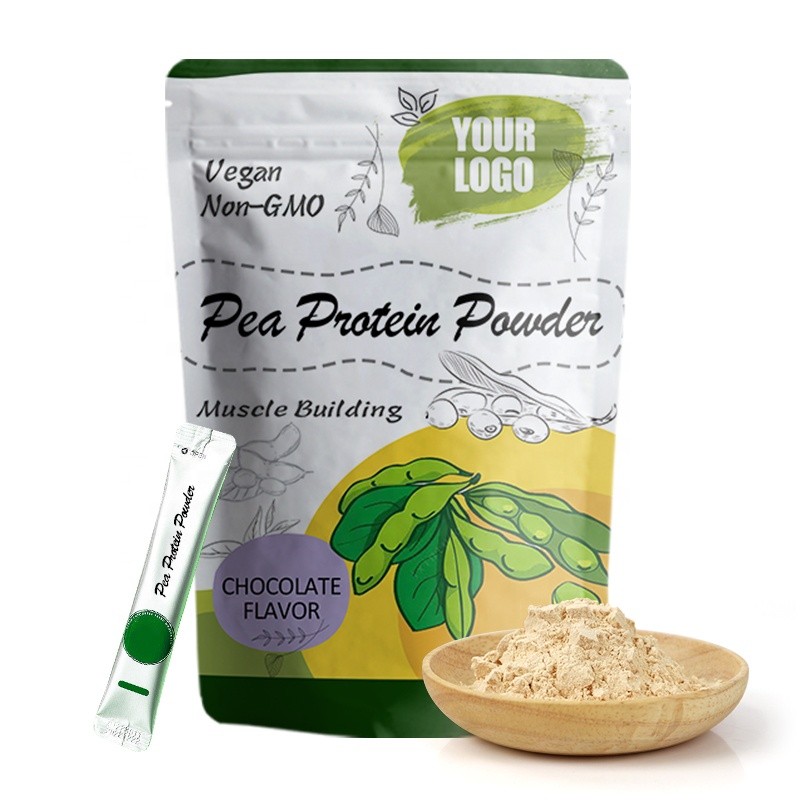 Vegan Vanilla Flavor Pea Protein Powder Hydrolyzed Pea Protein Pea Protein Isolate Powder