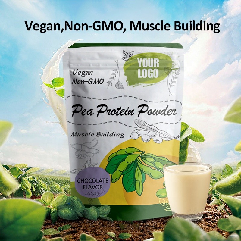 Vegan Vanilla Flavor Pea Protein Powder Hydrolyzed Pea Protein Pea Protein Isolate Powder