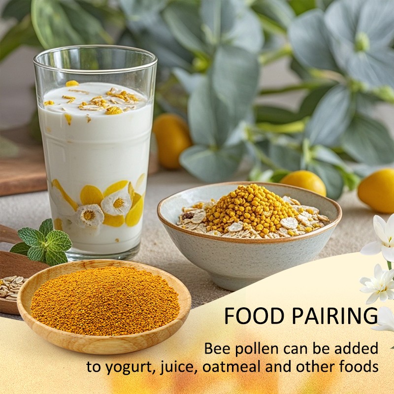 AMULYN Natural Rape Bee Pollen Powder Pure Pollen Powder