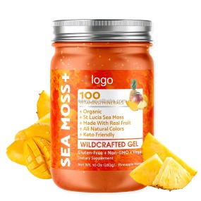 Sea Moss Gels Supplier - OEM Irish Moss Syrup Digestive Support