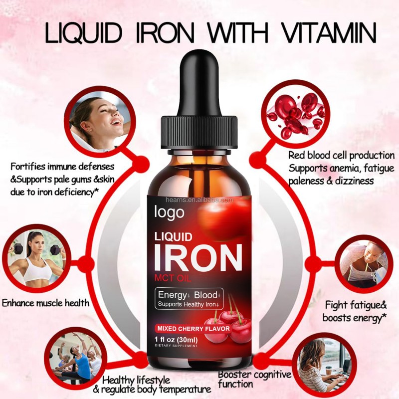 Iron Liquid Drops Manufacturer - OEM Convenient Format Women Blood