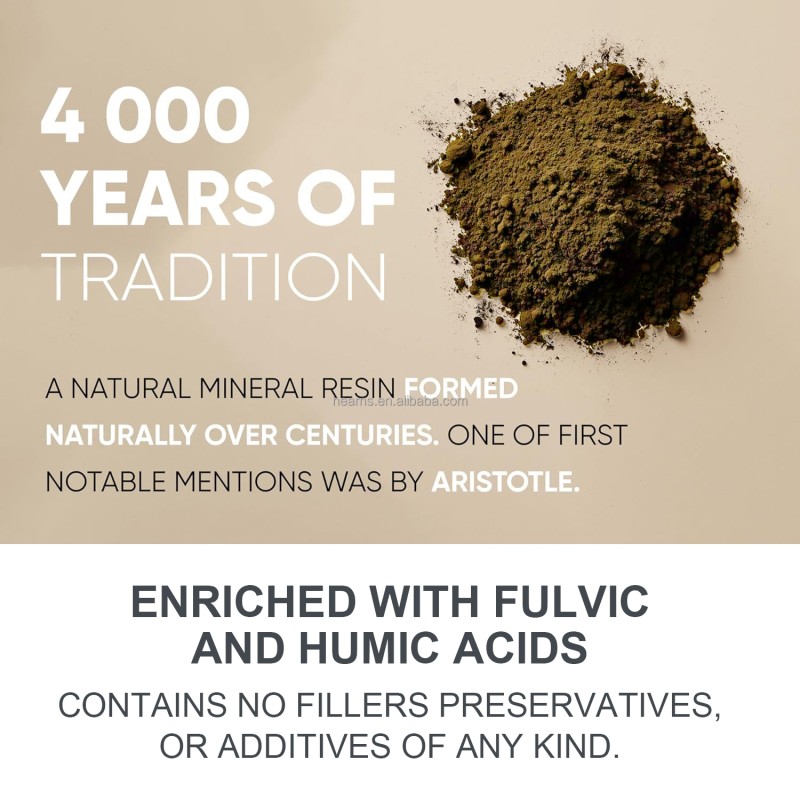 Shilajit Powder Factory - OEM Organic Natural GMP Certified