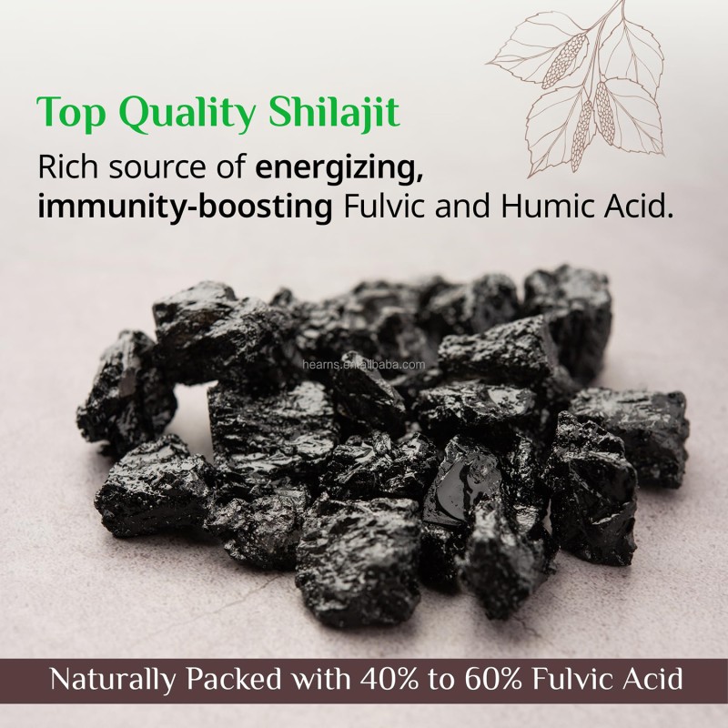 Shilajit Tablets Supplier - OEM Pure Mineral Immune Vitamins