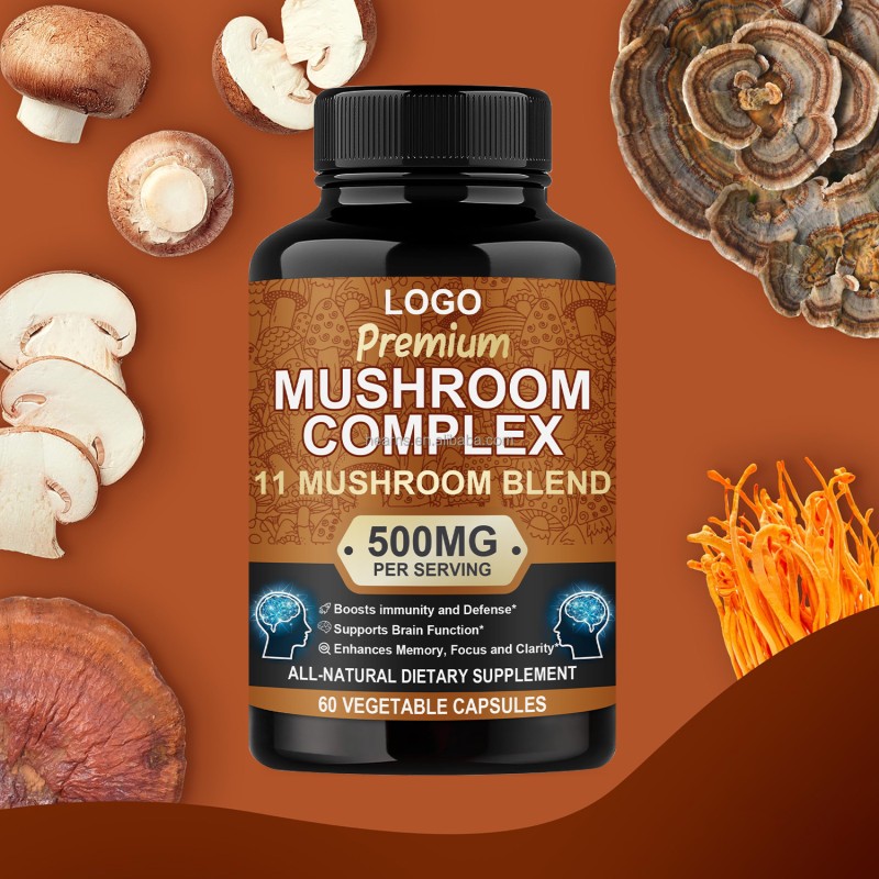 Lion's Mane Capsules Factory - OEM Nootropics Memory Brain Boost