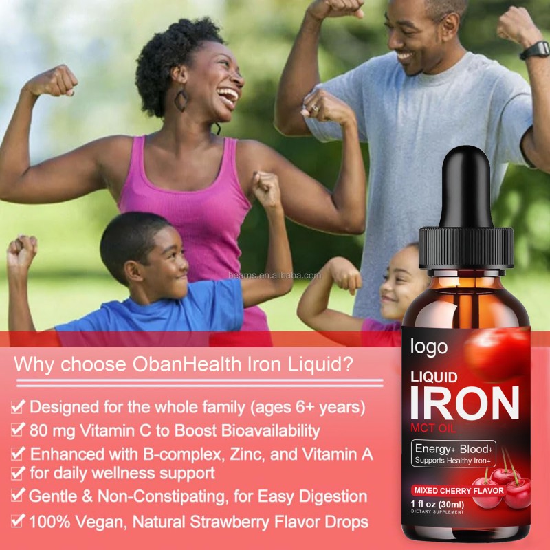 Iron Liquid Drops Manufacturer - OEM Convenient Format Women Blood