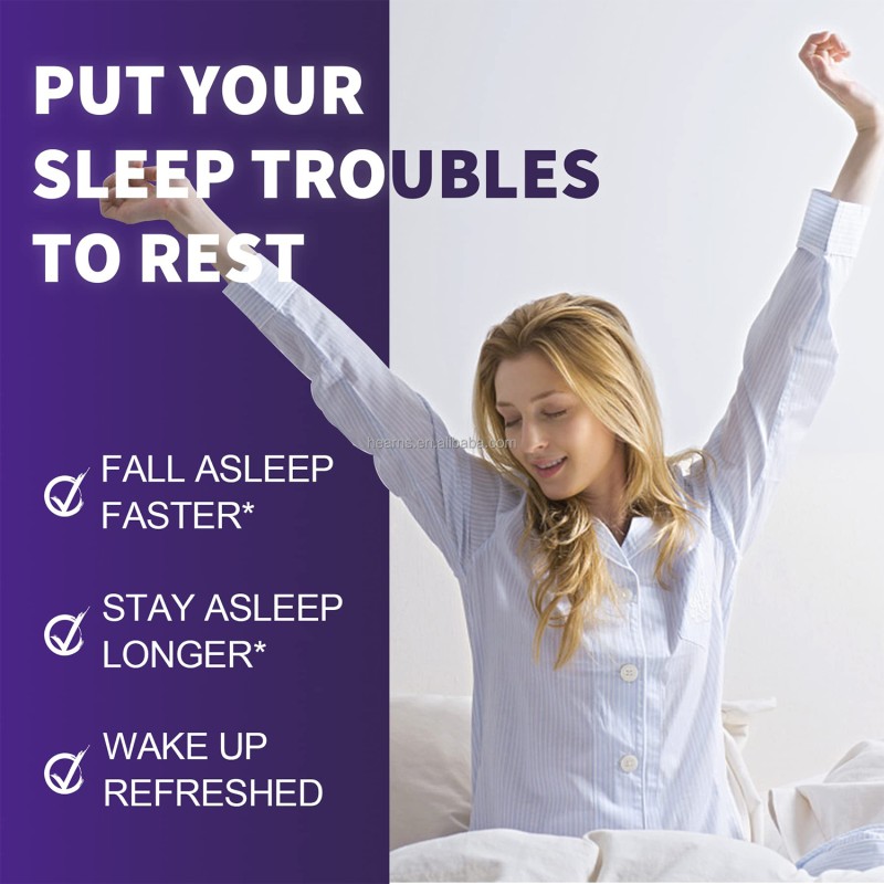 Sleep Gummies Manufacturer - OEM GABA Melatonin Halal Adult