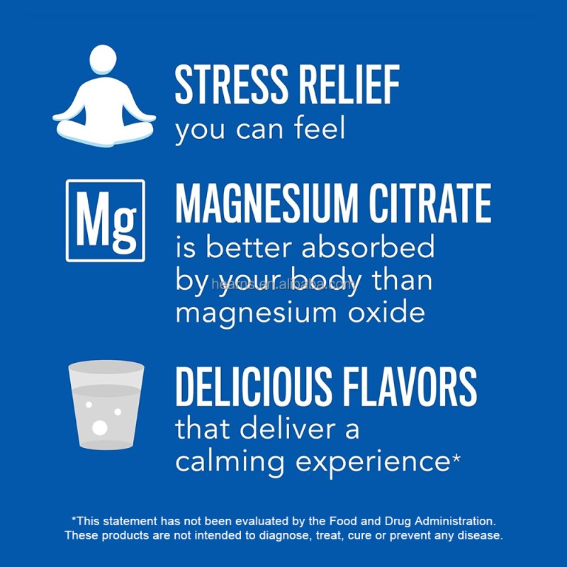 Magnesium Powder Factory - OEM Sleep Supplement Stress Relief