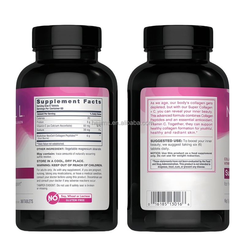 Skin Whitening Tablets Factory - OEM Collagen Vitamin C Biotin Adult