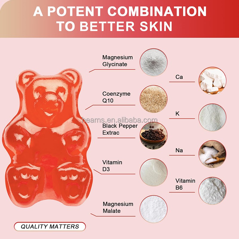 Biotin Gummies Supplier - OEM Vegan Hair Growth Collagen