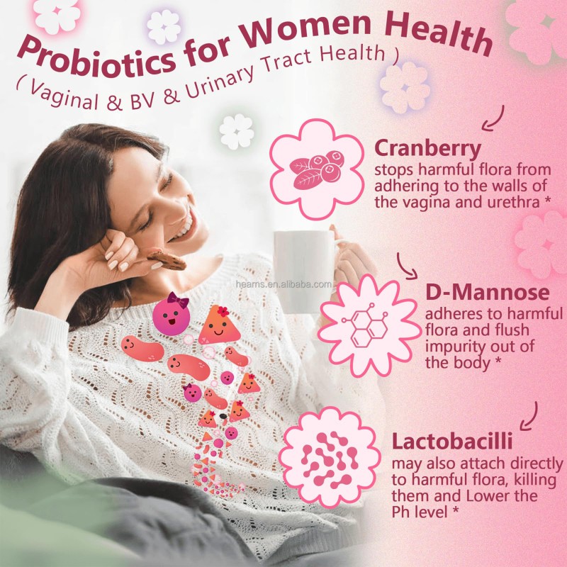 PH Balance Gummies Manufacturer - OEM Prebiotics Lactobacillus Vaginal