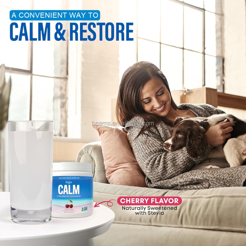 Magnesium Powder Factory - OEM Sleep Supplement Stress Relief