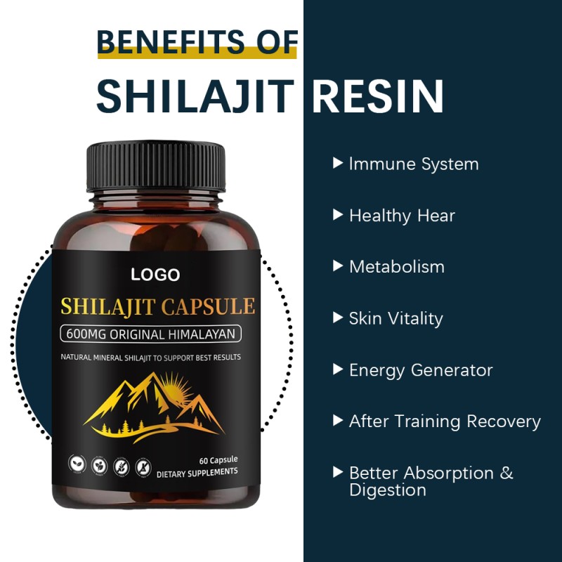 Shilajit Capsules Manufacturer - OEM Energy Boosting Immune Support
