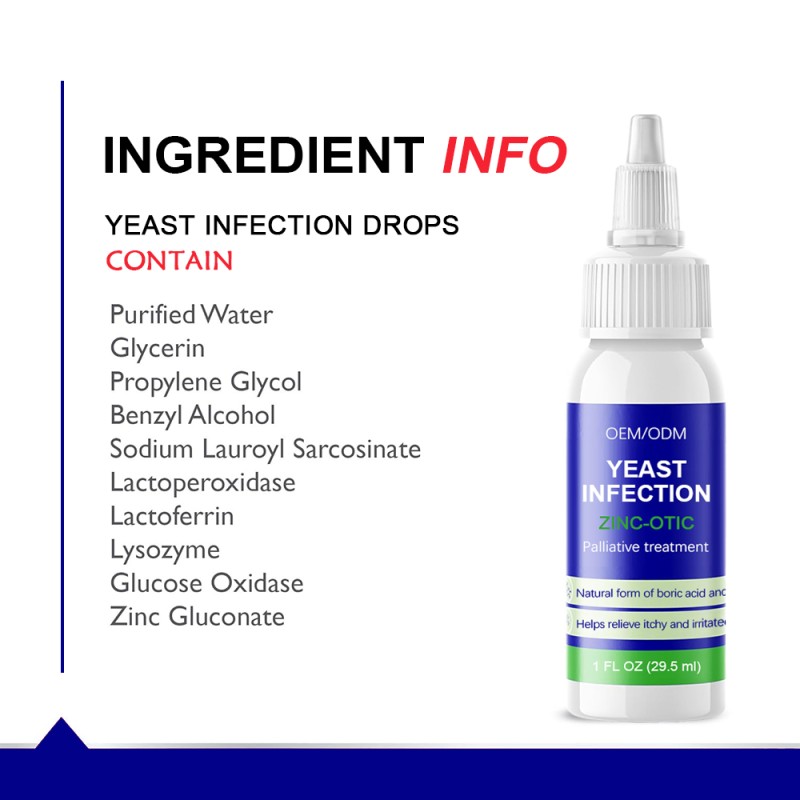 Yeast Infection Drops Manufacturer - OEM Anti Inflammatory Ear Skin