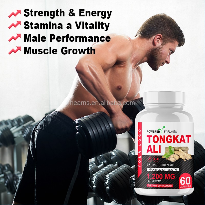 Man Energy Capsules Factory - OEM Tongkat Ali Maca Booster