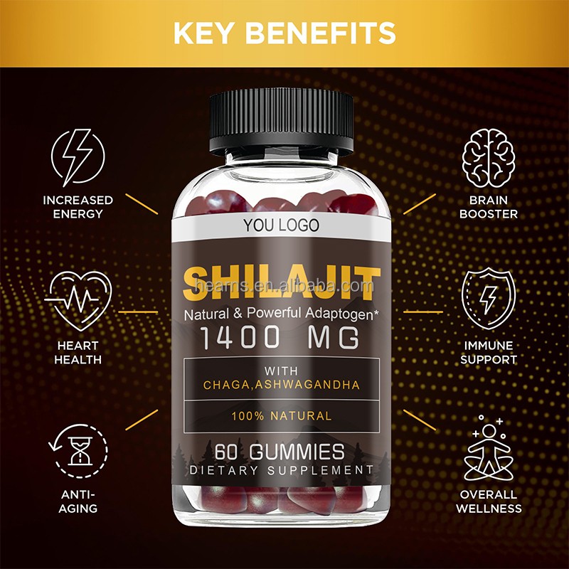 Shilajit Gummies Factory - OEM Premium Minerals Fudge Supplement