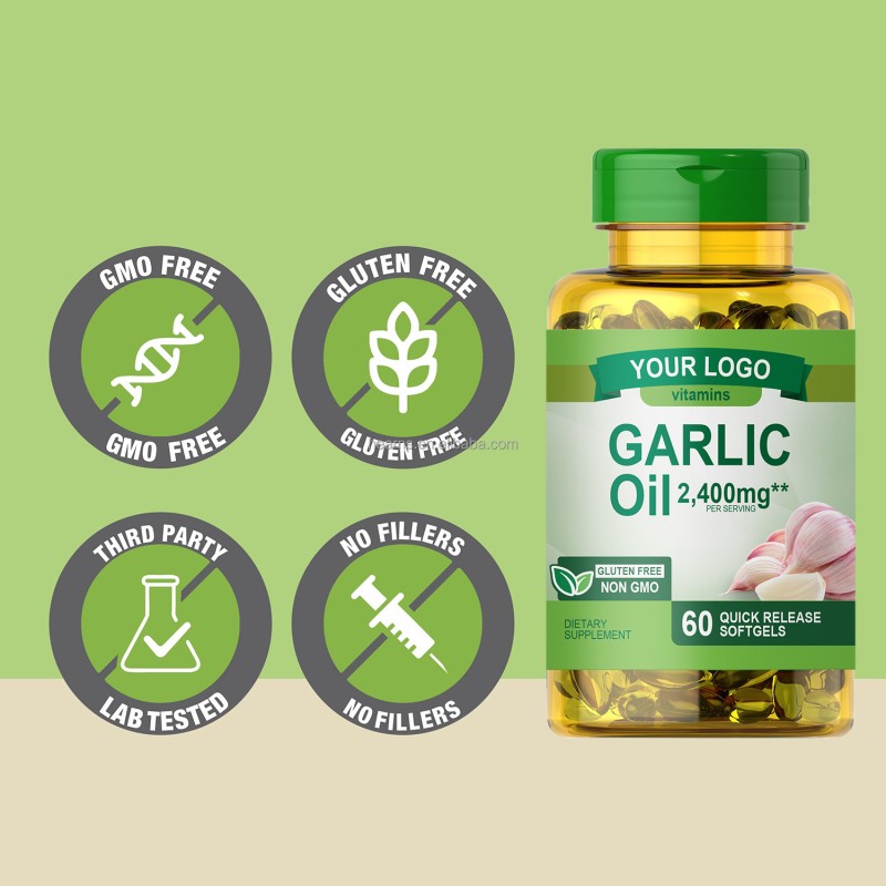 Prostate Softgels Manufacturer - OEM Multivitamin Garlic Oil Men