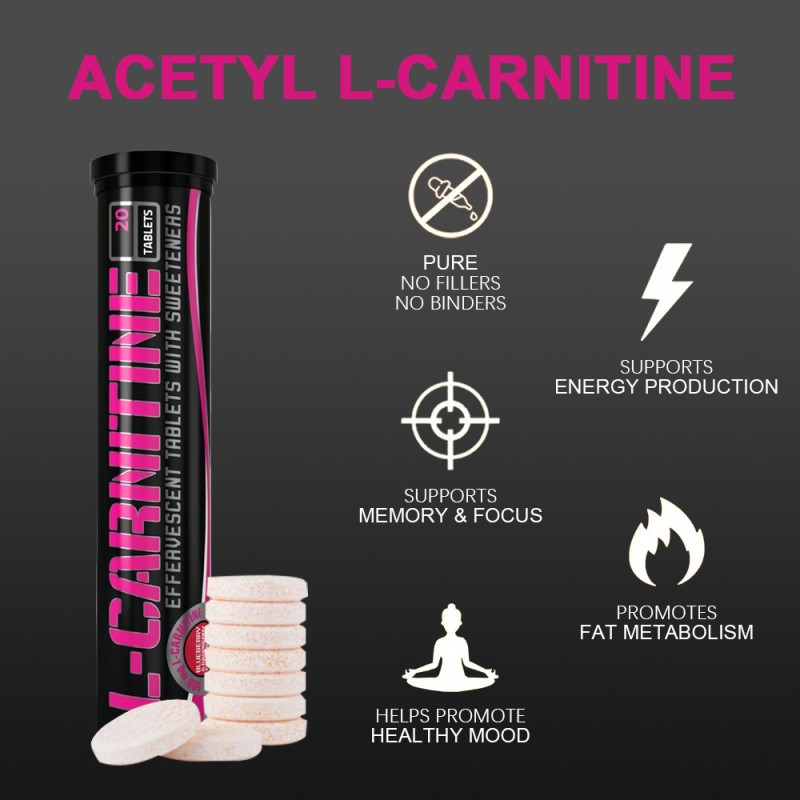 L-Carnitine Tablets Manufacturer - OEM Effervescent Sport Weight Loss