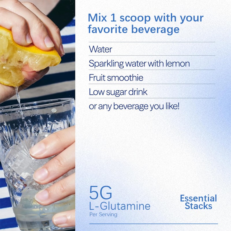 L-Glutamine Powder Supplier - OEM Muscle Recovery Anti Aging