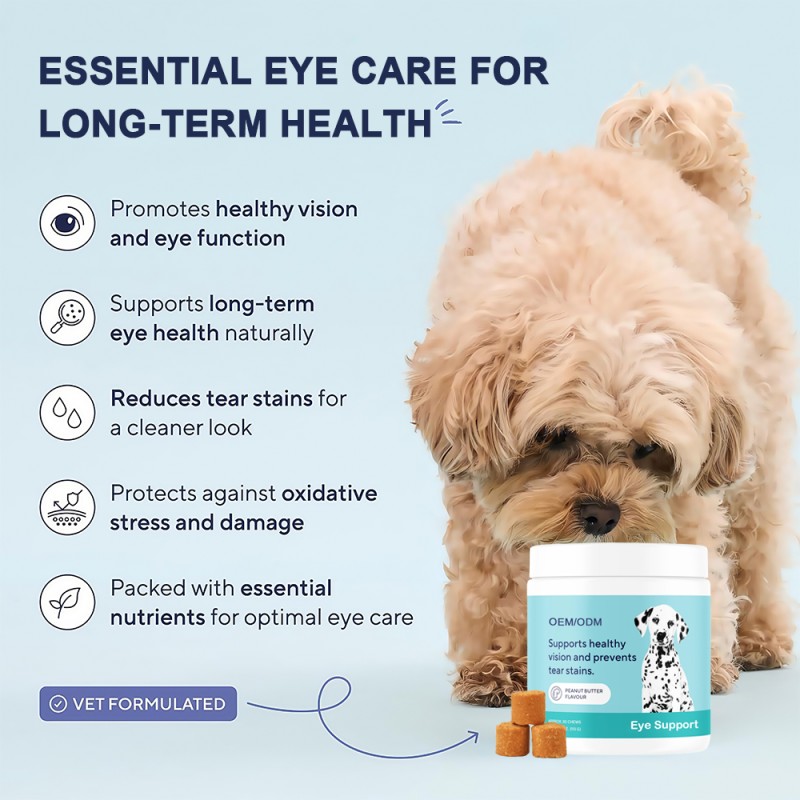 Eye Care Chews Factory - OEM Immune Support Vitamins Pets