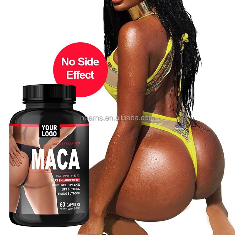 Herbal Capsules Manufacturer - OEM Black Maca Women Butt Hips