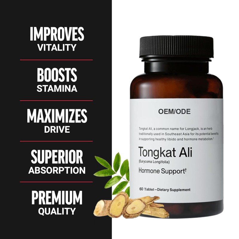 Tongkat Ali Tablets Factory - OEM Natural Energy Booster Men