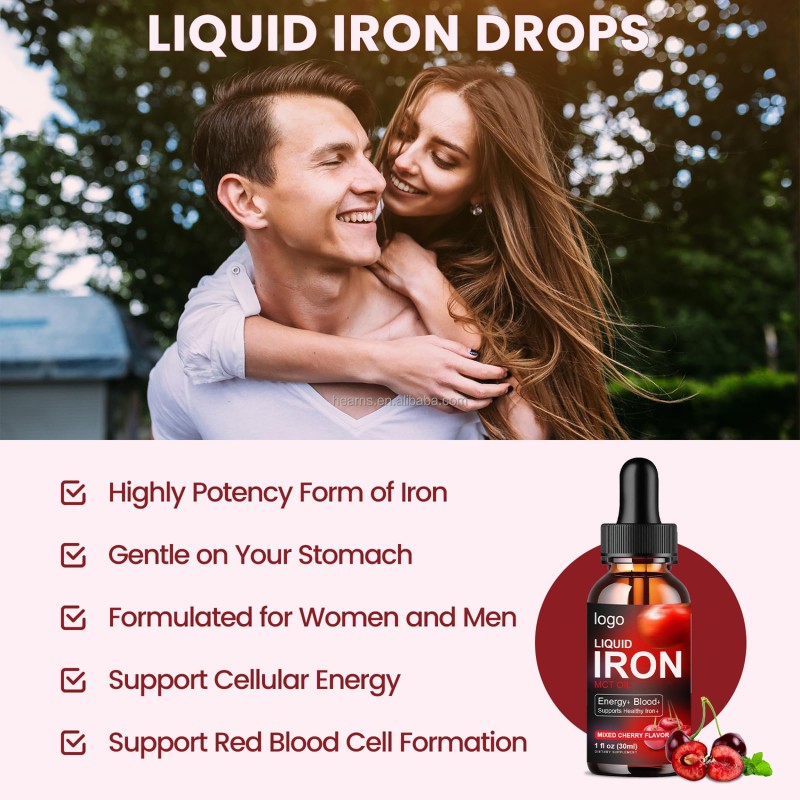 Iron Liquid Drops Manufacturer - OEM Convenient Format Women Blood