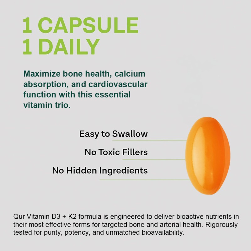 Vitamin D3 K2 Softgels Supplier - OEM High Potency Joint Support