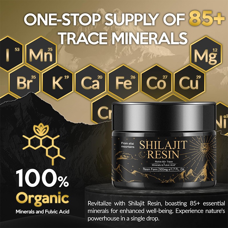 Shilajit Resin Paste Factory - OEM Black Fulvic Acid Mineral
