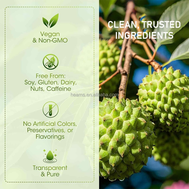 Soursop Extract Drops Manufacturer - OEM Guanabana Leave Herbal Beauty