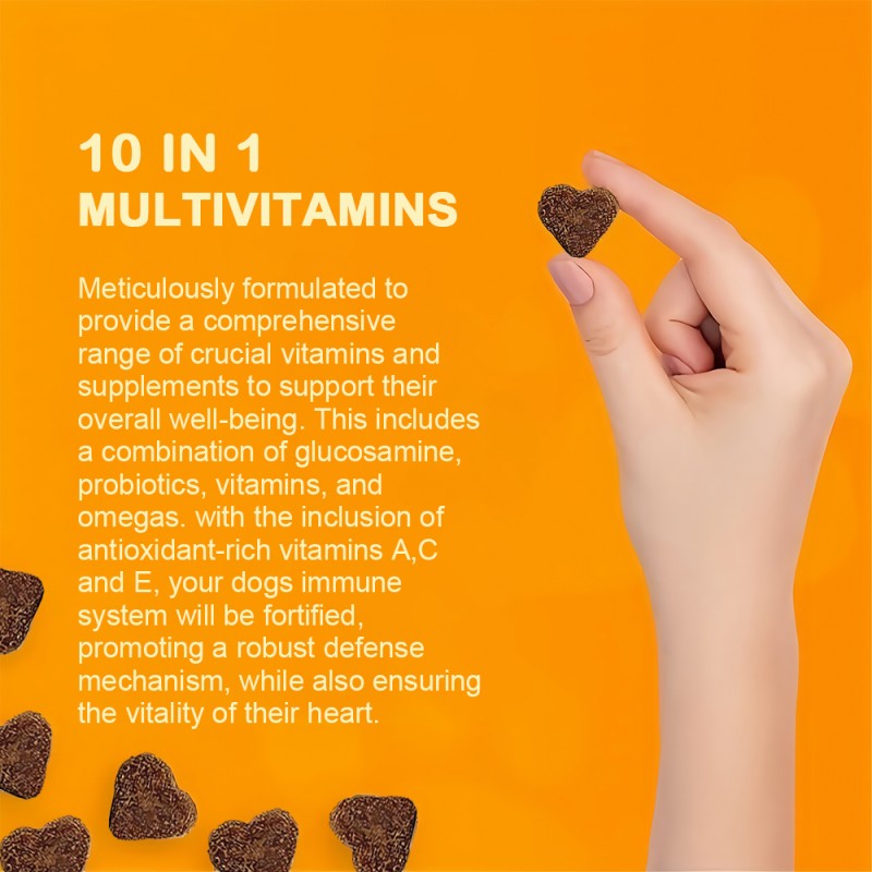 Multivitamin Chews Factory - OEM Mineral Soft Chews Pet Health