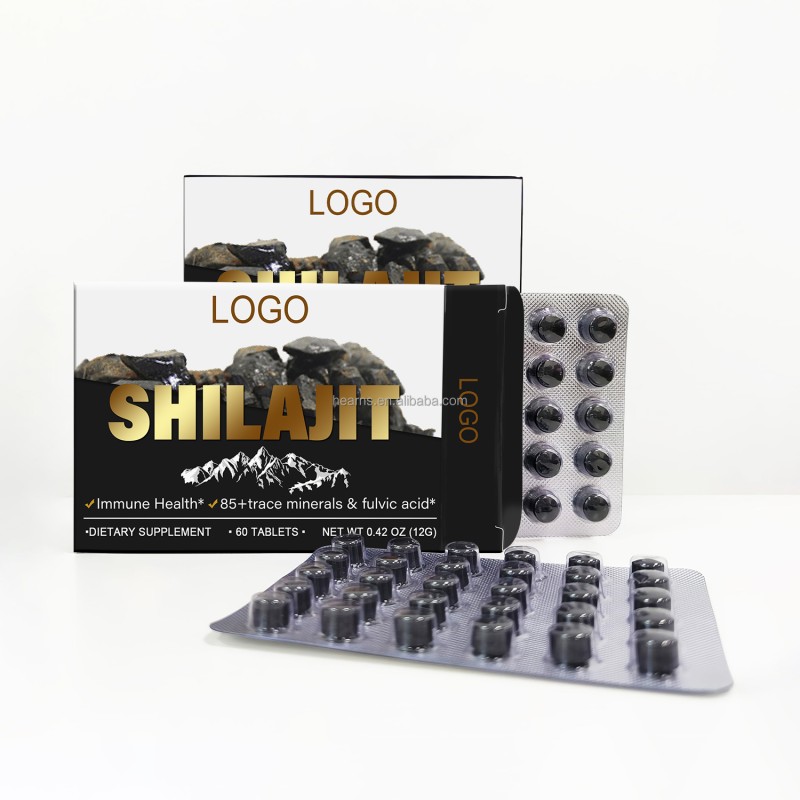 Shilajit Tablets Supplier - OEM Pure Mineral Immune Vitamins