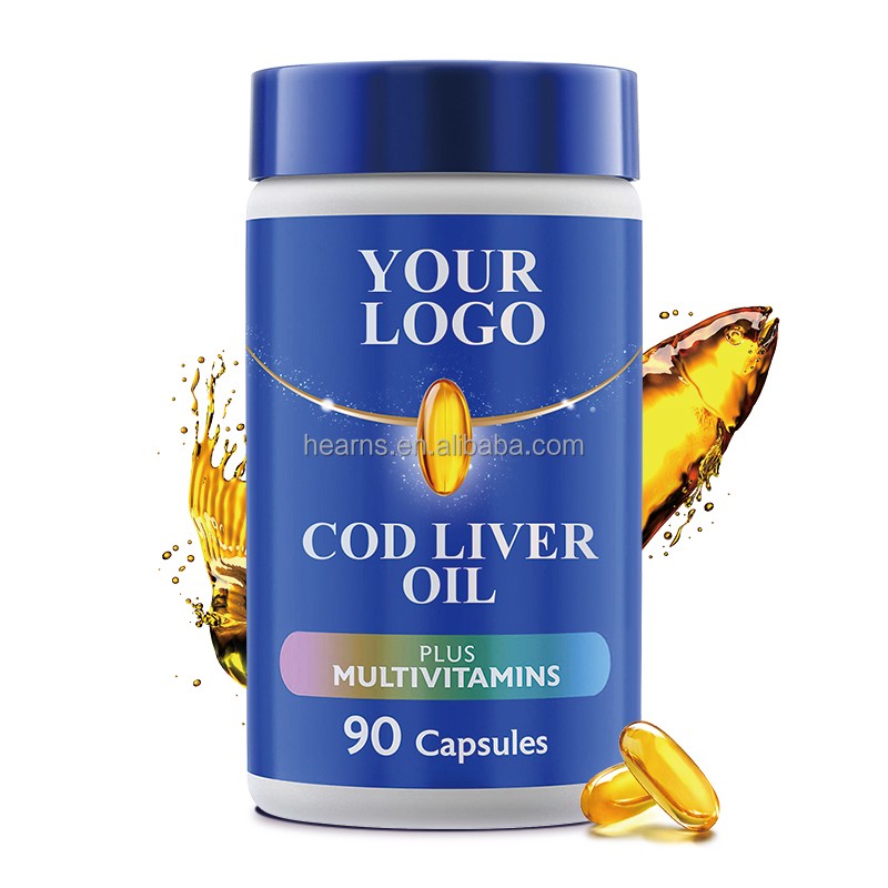 Cod Liver Oil Capsules Factory - OEM Vegan Fish Oil Heart Health