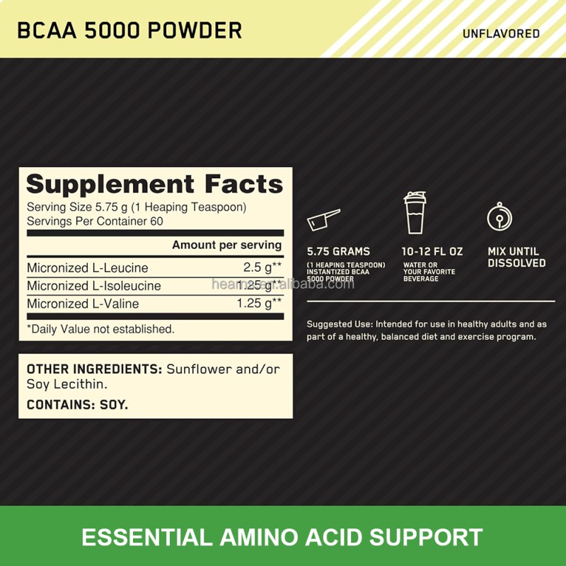 Pre Workout Powder Factory - OEM BCAA Energy Muscle Endurance