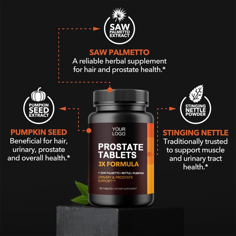 Prostate Health Tablets Manufacturer - OEM Saw Palmetto Urinary Support