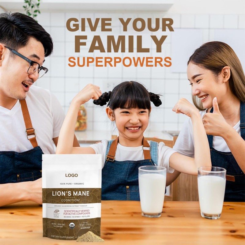 Lion's Mane Powder Manufacturer - OEM Mushroom Extract Brain Power