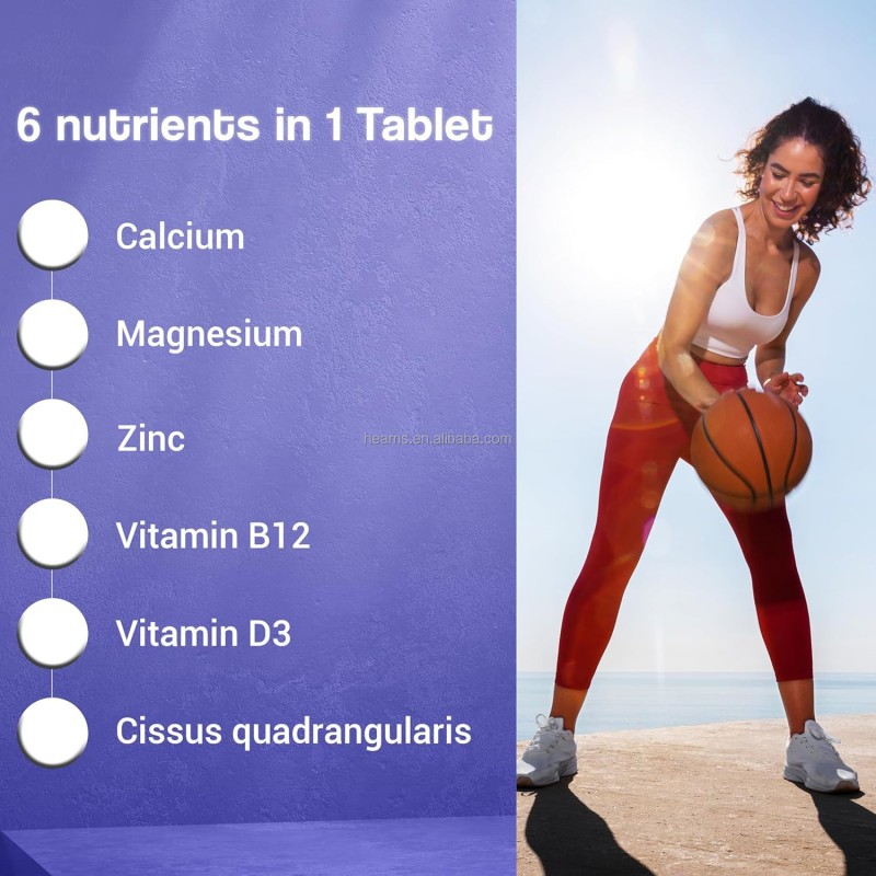 Calcium Zinc Tablets Supplier - OEM Magnesium Vitamin D3 Bone