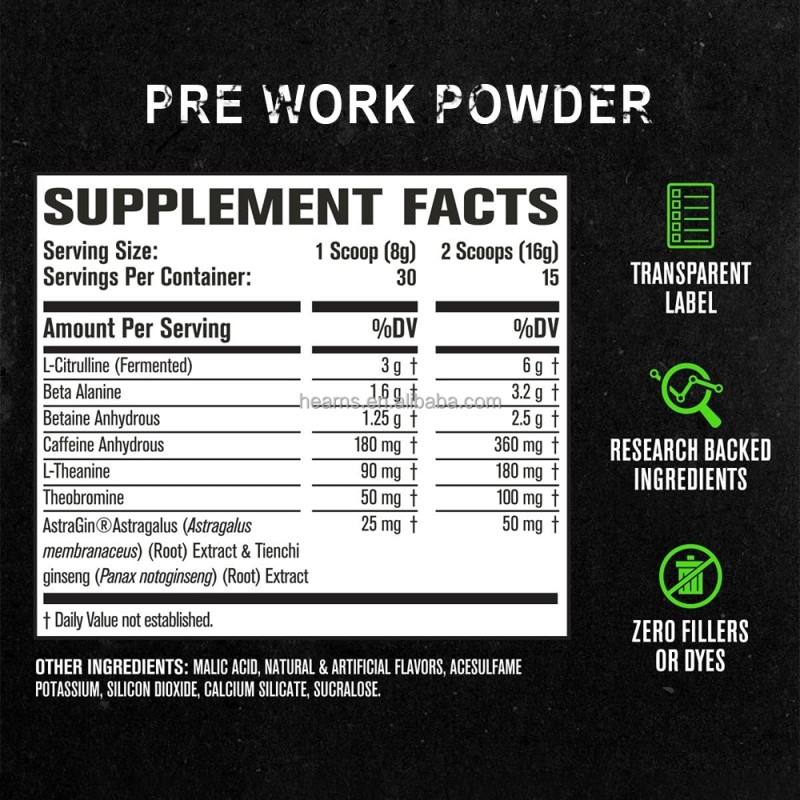 Creatine Powder Supplier - OEM Monohydrate Pre Workout Safe