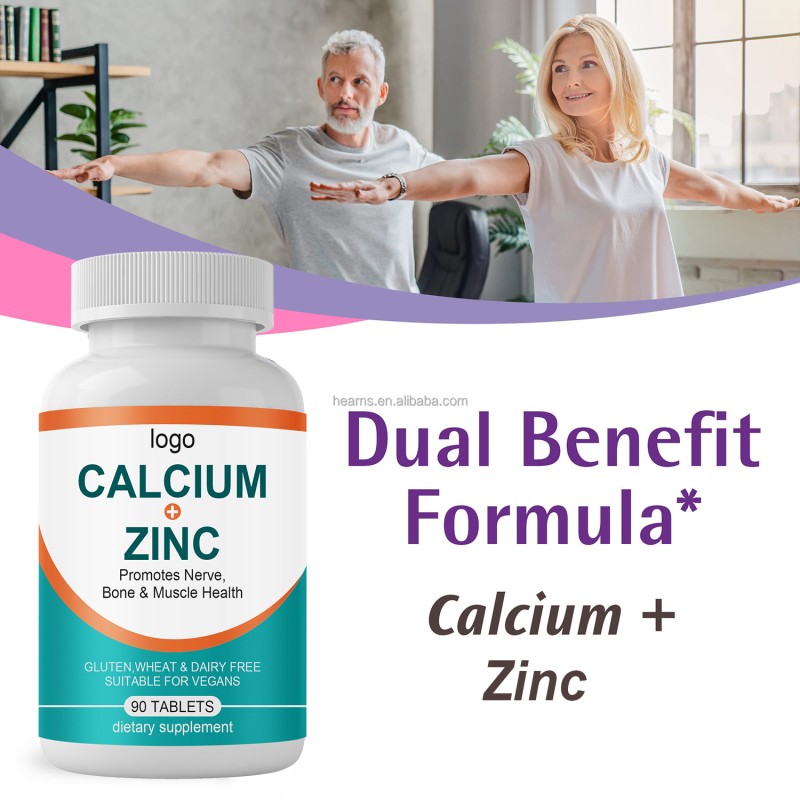 Calcium Zinc Tablets Supplier - OEM Magnesium Vitamin D3 Bone