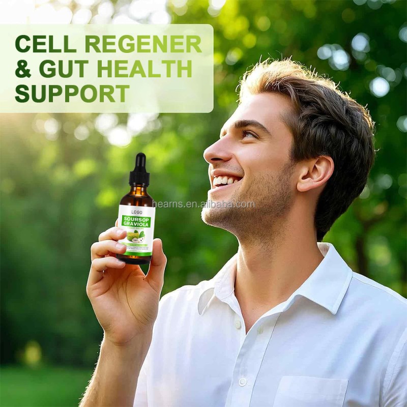 Soursop Extract Drops Manufacturer - OEM Guanabana Leave Herbal Beauty