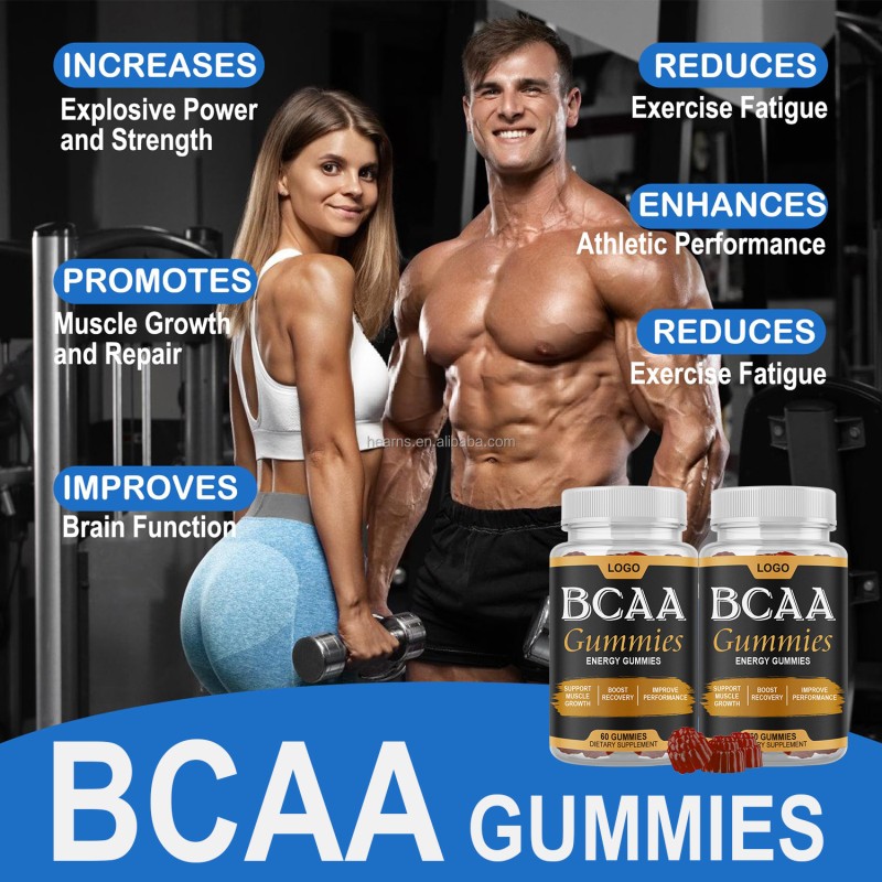 BCAA Gummies Supplier - OEM 2:1:1 Amino Acids Muscle Building