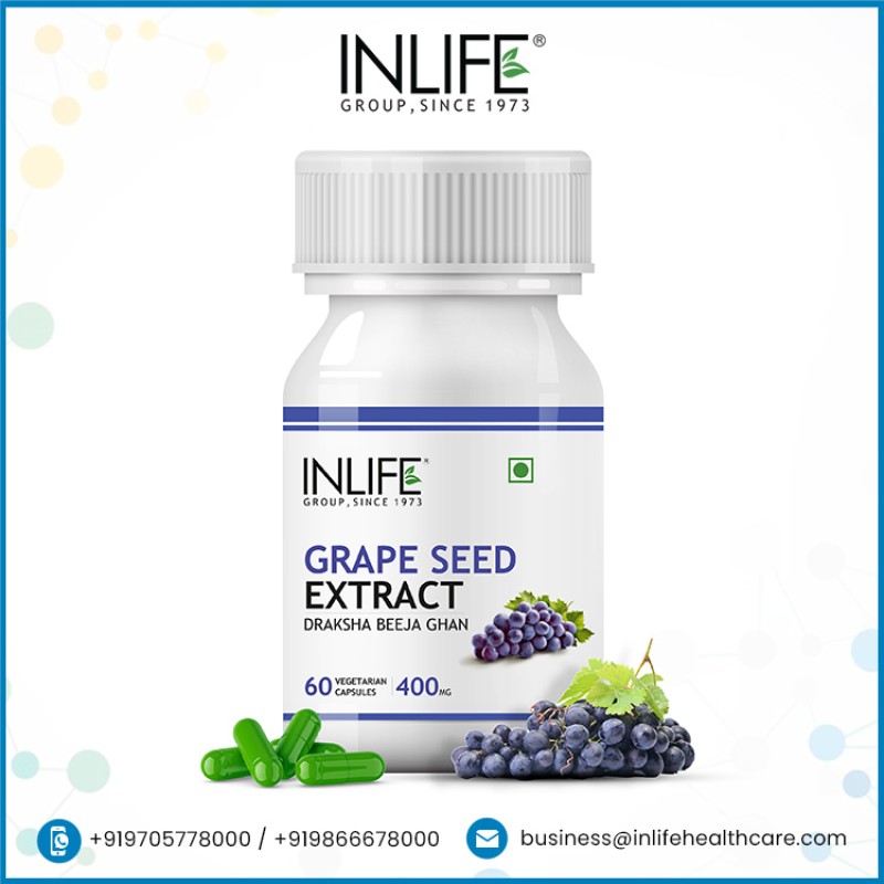 Grape Seed Extract Capsules - High Antioxidant Supplement