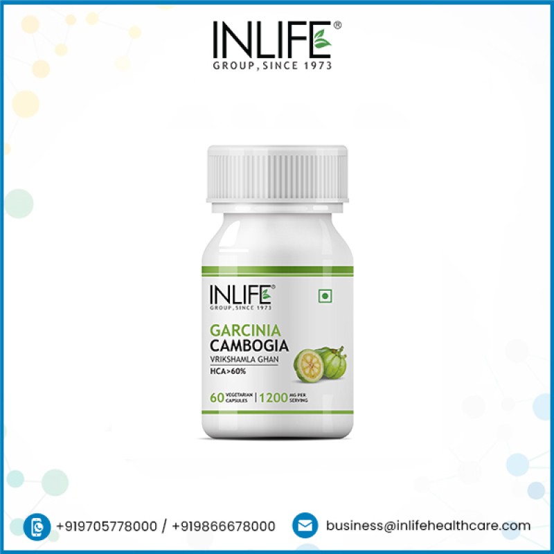 Garcinia Cambogia Extract - 60% HCA Vegetarian Capsules