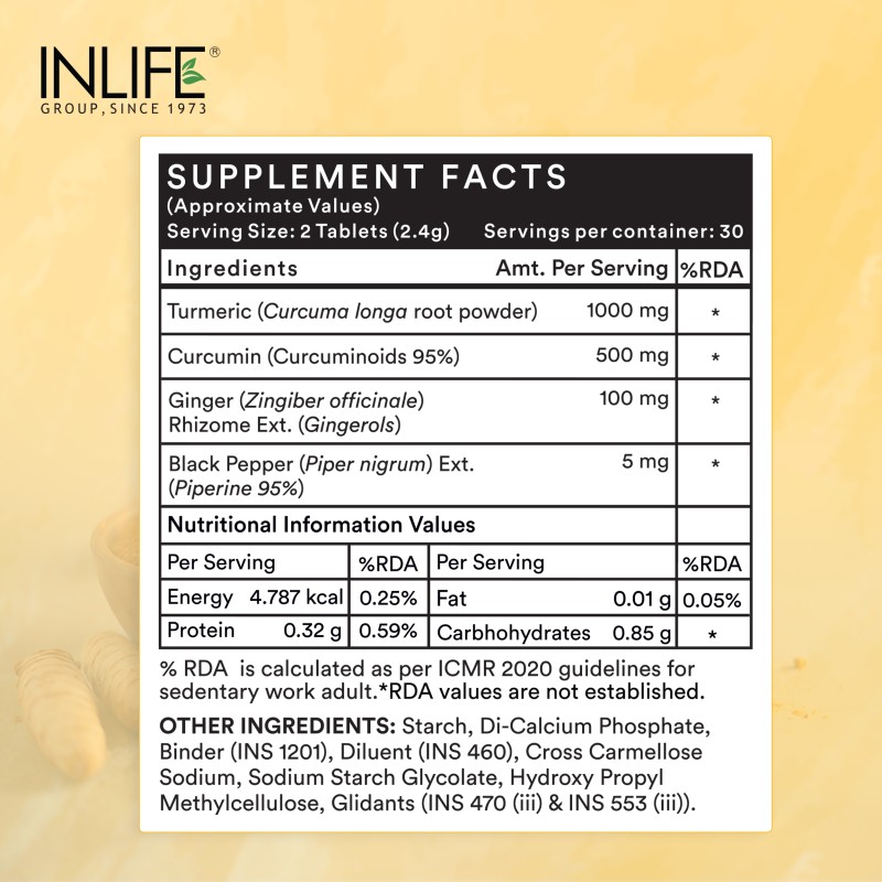 Turmeric Extract Tablets - Custom Antioxidant Supplement Supplier